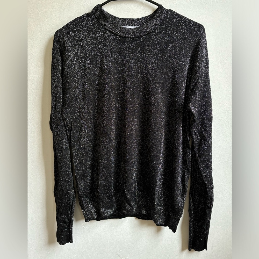 NWOT &Other Stories metallic wool sweater